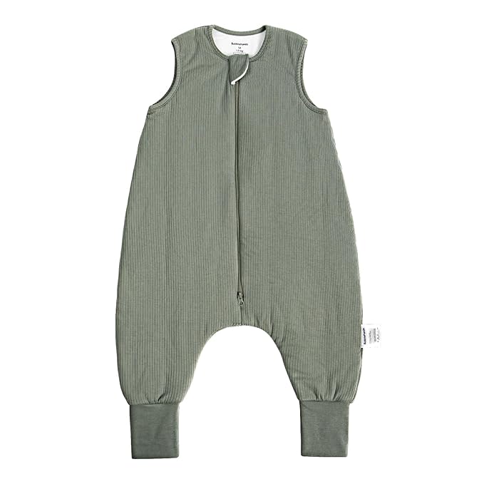 Rayon Made from Bamboo Toddler Sleep Sack with Feet 3t-4t 1.0 Tog Breathable Sleep Sack 36-48 Months Ultra Soft Baby Wearable Blanket with Legs Unisex Sleeping Bag with 2-Way Zipper