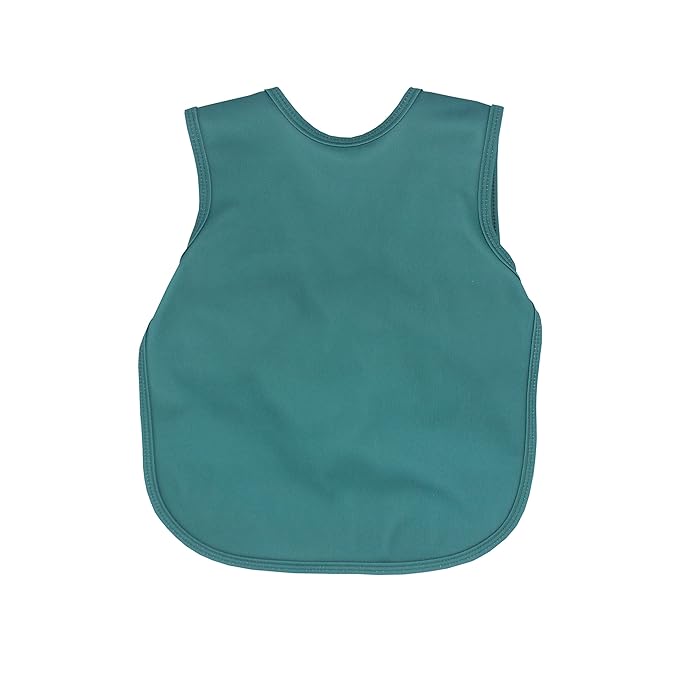 BapronBaby Minimalist Pine Bapron - No Neck Tie Safer Bib for Baby & Toddler - Soft Waterproof Stain Resistant - Machine Washable - Sz Preschool 3-5yrs