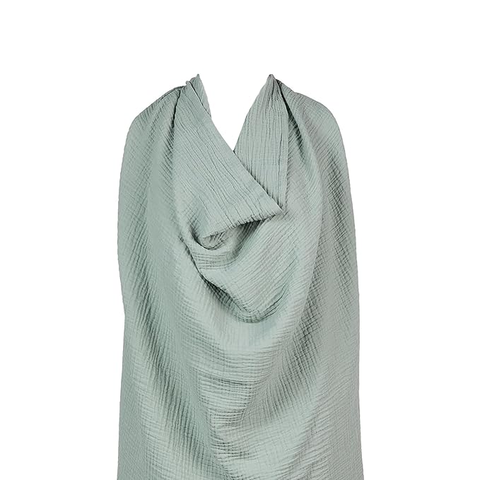 snuggle me® Nursing Cover - 100% Organic Cotton Muslin Nursing Cover Up for Breastfeeding with a BPA-Free Silicone Teether Ring, Ultra-Soft & Lightweight (33.5″ × 39.4″)