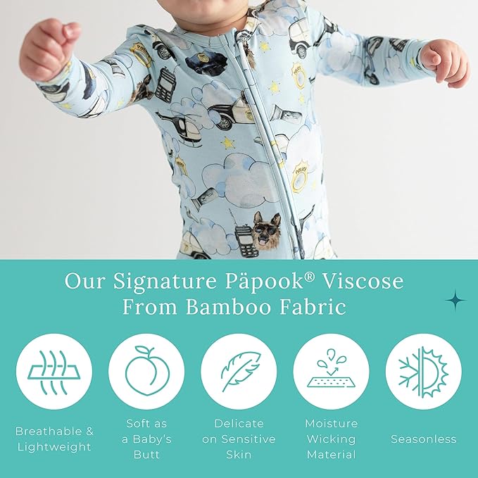 Posh Peanut Convertible Baby Sleepers - Girls Footless Baby Pajamas with 2 Way Zipper for Easy Diaper Changes