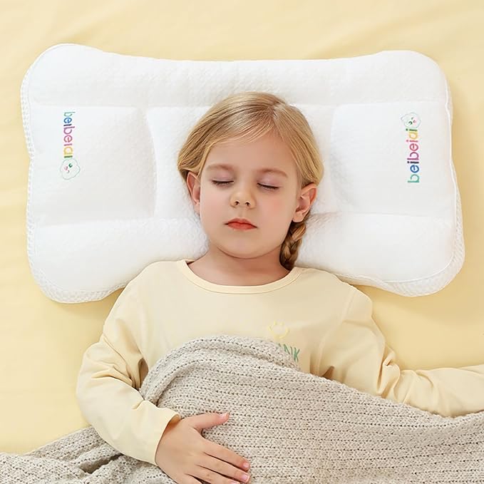 Kids Pillow, Kids Pillows for Sleeping, Baby Pillow, Toddler Pillows, Baby Pillows for Sleeping for Newborn, Toddler Pillow 1-6 Year Old, Machine Washable (3-6 Years Old)