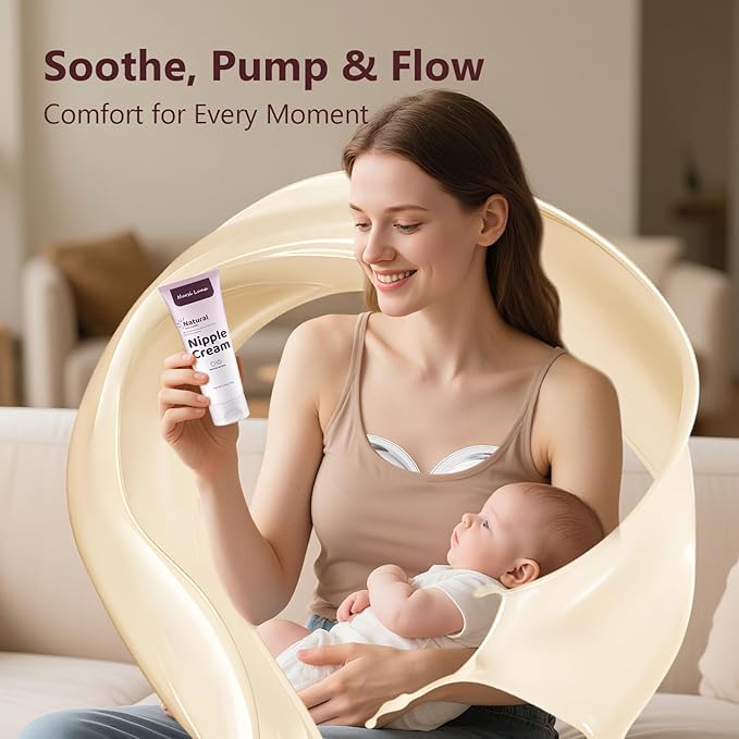 Flange Sizing Kit with 10PCS Flange Inserts 13/15/17/19/21mm, Nipple Measurement Tool, Silicone Flange Insert Kit for 24mm Flange/Shield Breast Pumps, Breastfeeding Essentials Kit