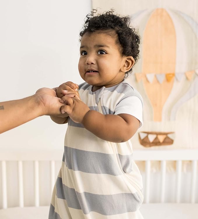 Burt's Bees Baby Unisex Newborn Essentials 100% Organic Cotton Beekeeper Wearable Blanket