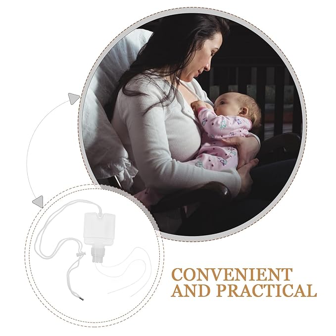 TOYANDONA 1 Set Breastfeeding Assist Device for Newborns, Pp Silicone Baby Feeding Aid, Helps with Weaning and Supplementing Nutrition