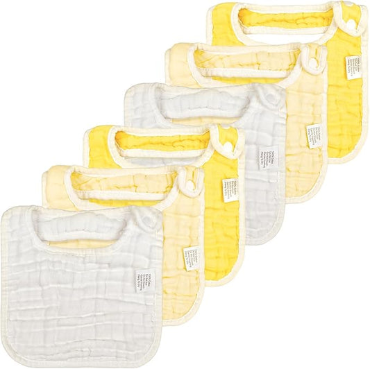 Baby Bibs Muslin Drool Teething Drooling Bibs for Baby Girl Boy Muslin Cotton