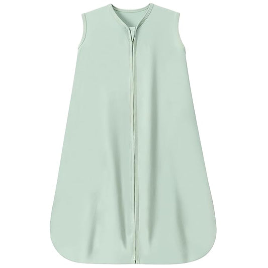 Baby Sleep Sack 18-24 Months Baby Wearable Blanket 100% Rayon Cotton 2-Way Zipper Toddler Sleeping Sack，Comfy Soft Lightweight TOG 0.3