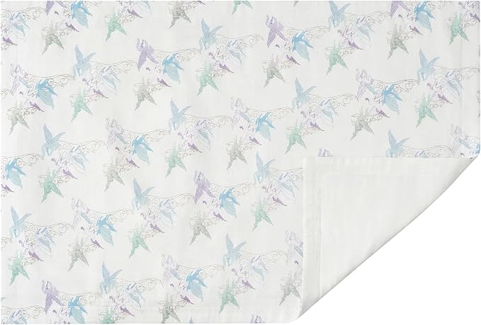 Nest Designs Toddler Pillow with Bamboo Viscose Pillowcase - Cloud Ponies, Small