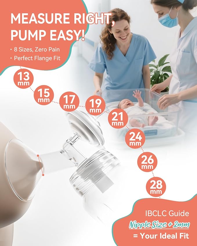 Breast Pump Parts Compatible with Spectra S1,S2,S9 Plus, Replacement Kit for Spectra Pump Parts 2PC Include 15 mm Flange, Duckbill Valve, Tube,Bottle, Backflow Protector, Not Original Accessories