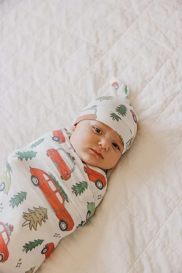 Copper Pearl Large Premium Knit Baby Swaddle Receiving Blanket Griswold