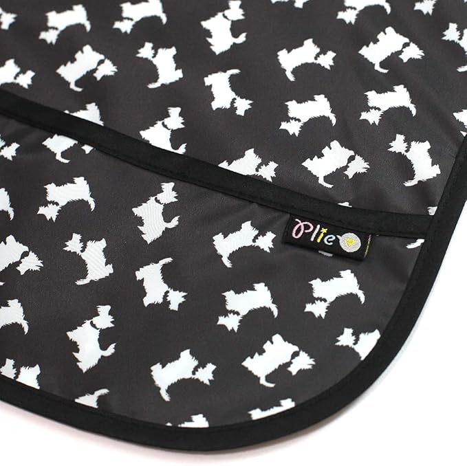 Short Sleeve Waterproof Bib for Toddlers – Feeding Apron for Mealtime, Daycare, Self-Feeding & Messy Play, Baby Bib