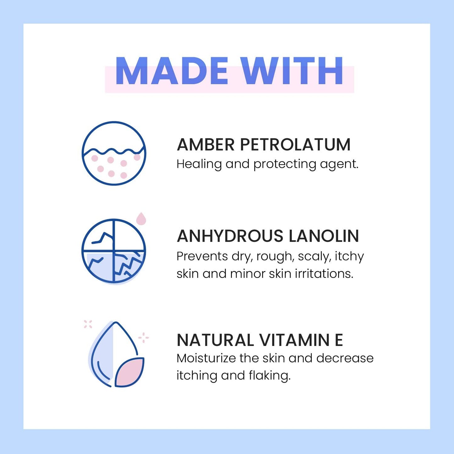 Grandma El's Diaper Rash Ointment Helps in Healing Irritating Chaping Relieve & Prevent Diaper Rash Soothens & Soften baby's SKin, 2 Ounce Tube