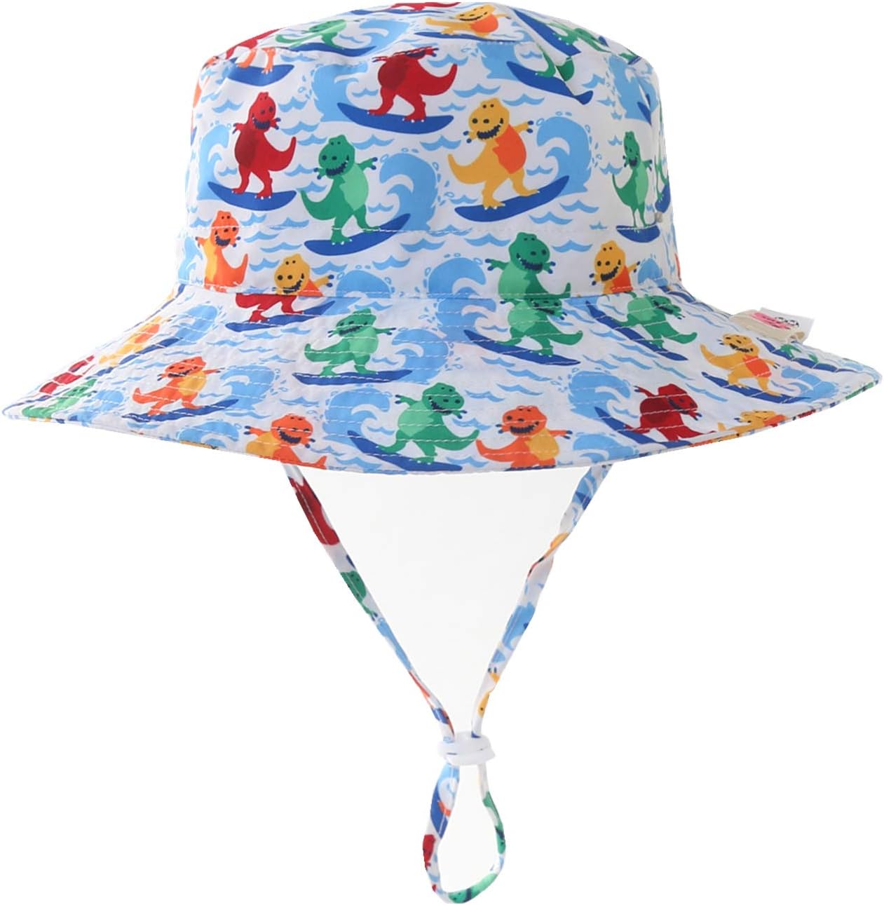 Home Prefer UPF50+ Wide Brim Sun Hat Boys Girls Sun Protection Hat Zoo Beach Swim Safari Bucket Hat for Baby Toddler Kid