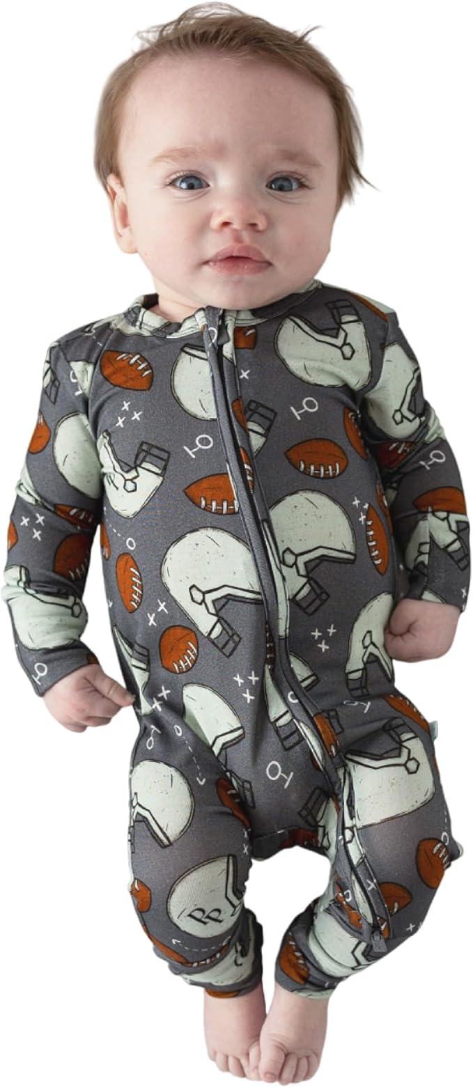 Posh Peanut Convertible Baby Sleepers - Girls Footless Baby Pajamas with 2 Way Zipper for Easy Diaper Changes