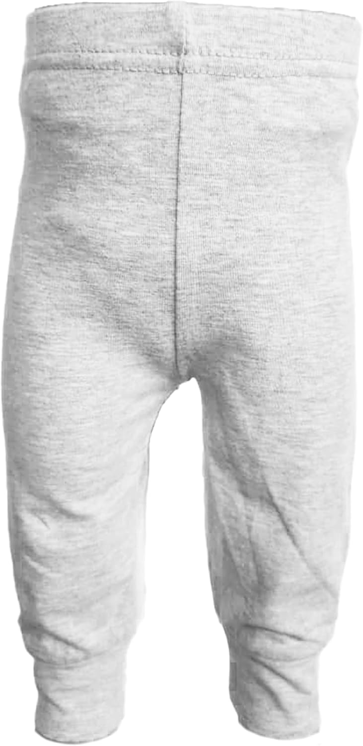 123 Bear Infant and Toddler Soft Cotton Spandex Boys and Girls Pants Multipacks