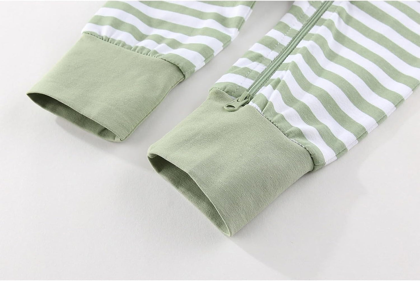 2 Pack Unisex Baby Short Sleeve Rompers 2 Way Zipper New Born One-Piece Jumpsuits 0-24Months Infant Outfits