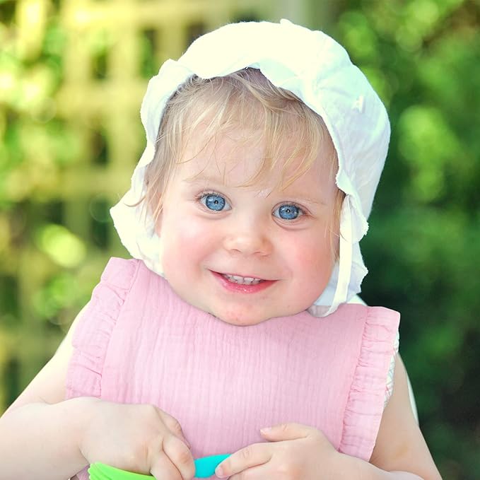 Baby Bibs Muslin Drool Teething Drooling Bibs for Baby Girl Boy Muslin Cotton