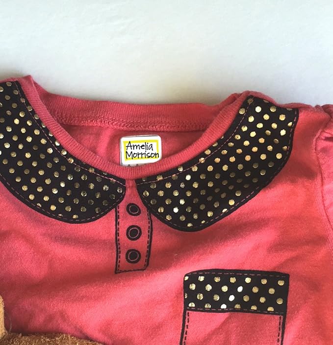 Lil' Labels Daycare Value Pack Bottle and Clothing Labels, Waterproof, Animal Friend, Highlighter