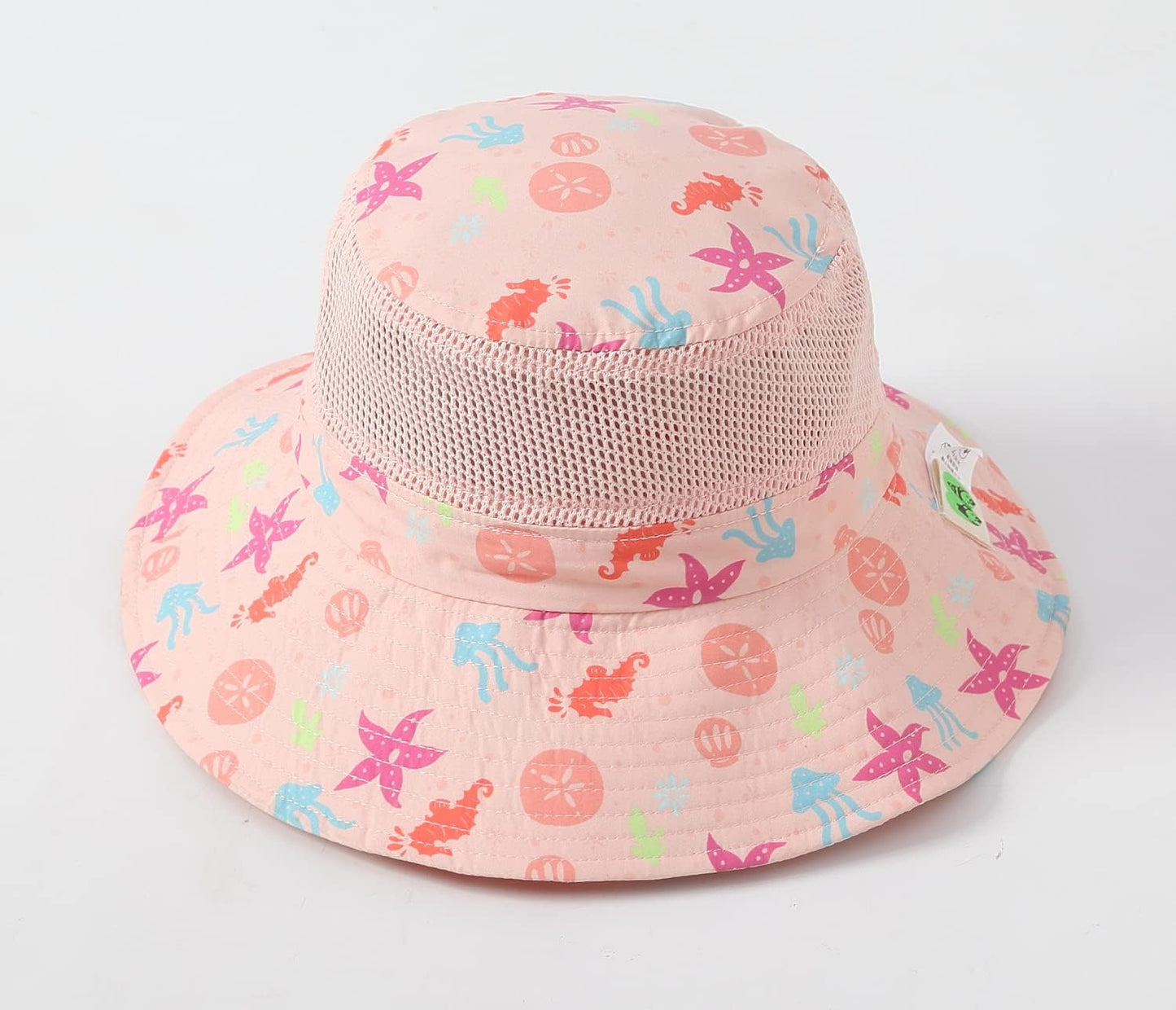 Home Prefer UPF50+ Wide Brim Sun Hat Boys Girls Sun Protection Hat Zoo Beach Swim Safari Bucket Hat for Baby Toddler Kid