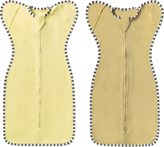 2-Pack Baby Transition Swaddle Set, Breathable Infant Sleep Sack, Soft Swaddling Sack for Boy Girl