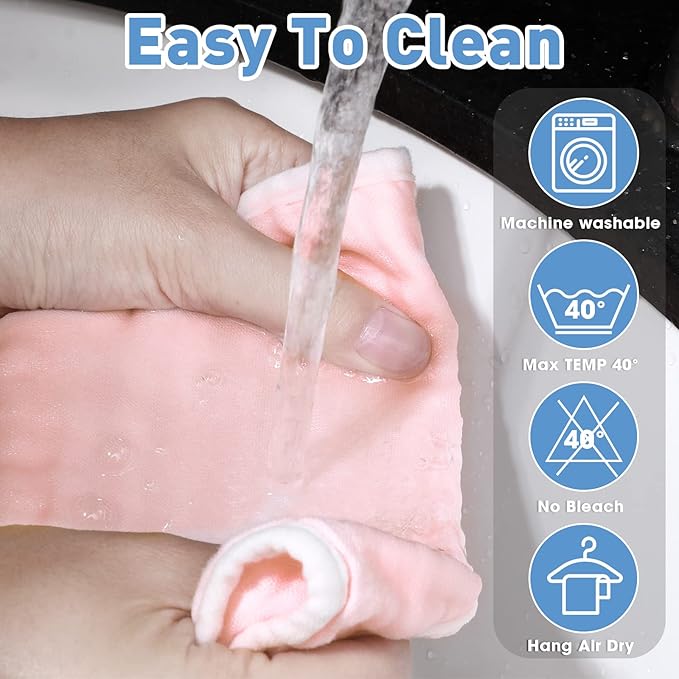 Yahenda 24 Pcs Muslin Baby Bibs Bandana Drool Bibs for Unisex Boys Girls Soft Cotton Drooling 8 Absorbent Layer,adjustable with Easy Snaps for Teething Baby Girl, Boy, Newborn Infant