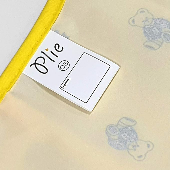 Short Sleeve Waterproof Bib for Toddlers – Feeding Apron for Mealtime, Daycare, Self-Feeding & Messy Play, Baby Bib