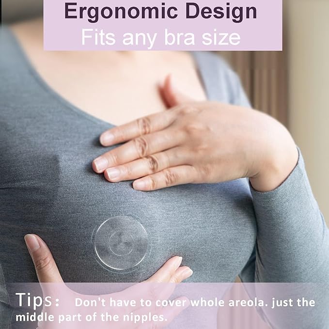 Boboduck The Original Silver Nursing Cups - Nipple Shields for Nursing Newborn, Newborn Breastfeeding Essentials Must Haves for Soothe and Protect Your Nursing Nipples - 925 Silver (X-L Size)