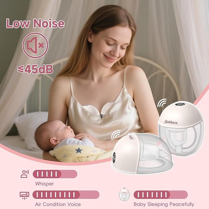 Breast Pump Hands Free, Wearable Breastfeeding Pump with 3 Modes & 9 Levels, Portable Electric Breast Pump with 17/19/21/24MM Flange, LED Display, Leak-Proof Design, 2 Pack