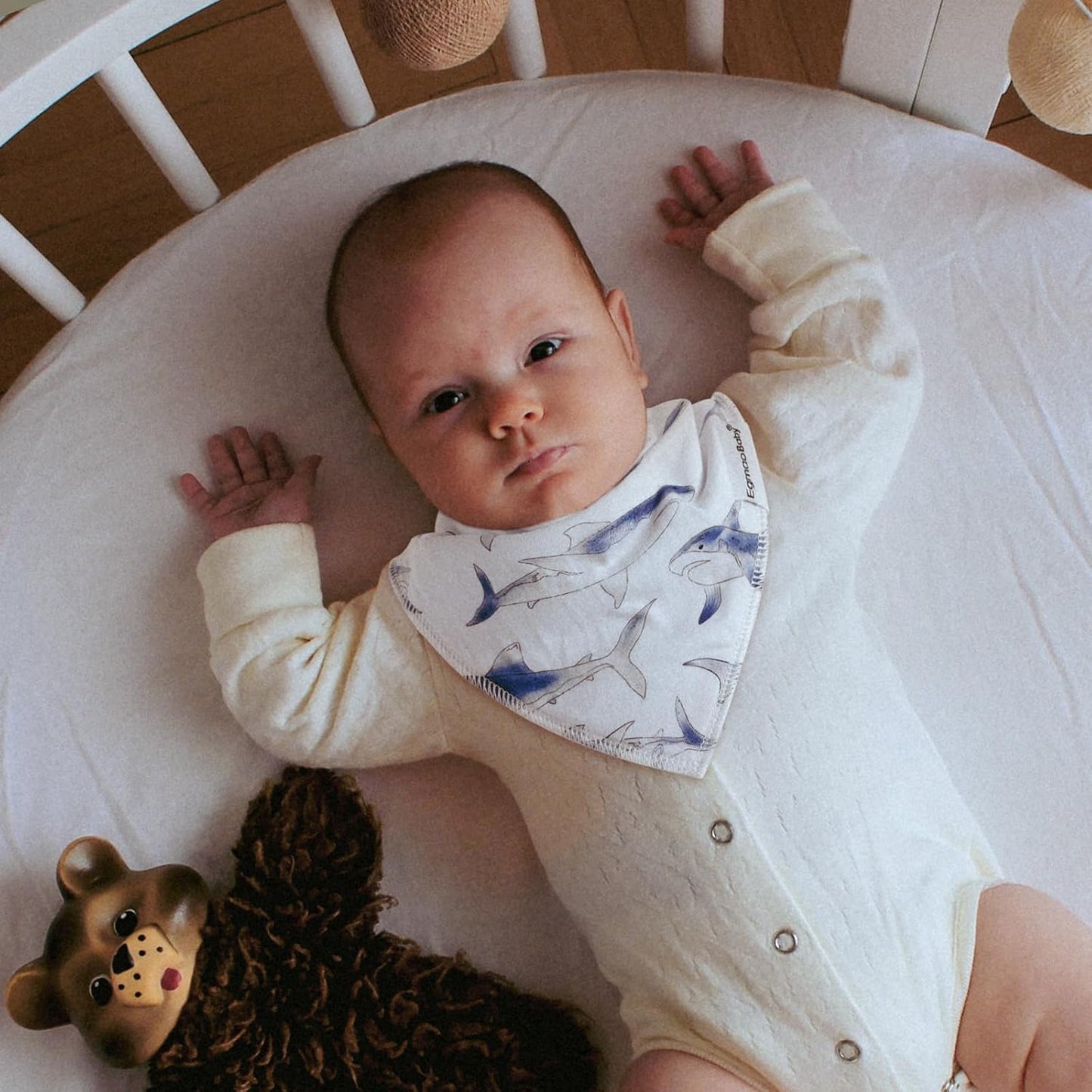 Baby Bandana Drool Bibs for Boys,Super Absorbent Triangle Baby Bibs for Drooling and Teething,100% Cotton Soft for Infant,Newborn 10Pack