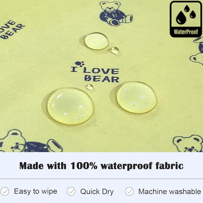 Kids Painting Apron – Waterproof Art Smock for Toddlers & Preschoolers, Messy Play, Baking, Crafts, Cooking, Mealtime