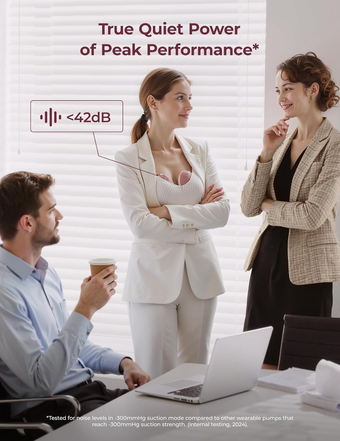 Momcozy Breast Pump Hands Free Upgraded Mobile Flow | M9, App Discreet Control with Personalized Multi-Modes & 15 Levels, Wearable Breast Pump 24mm, 1 Pack Cozy Red