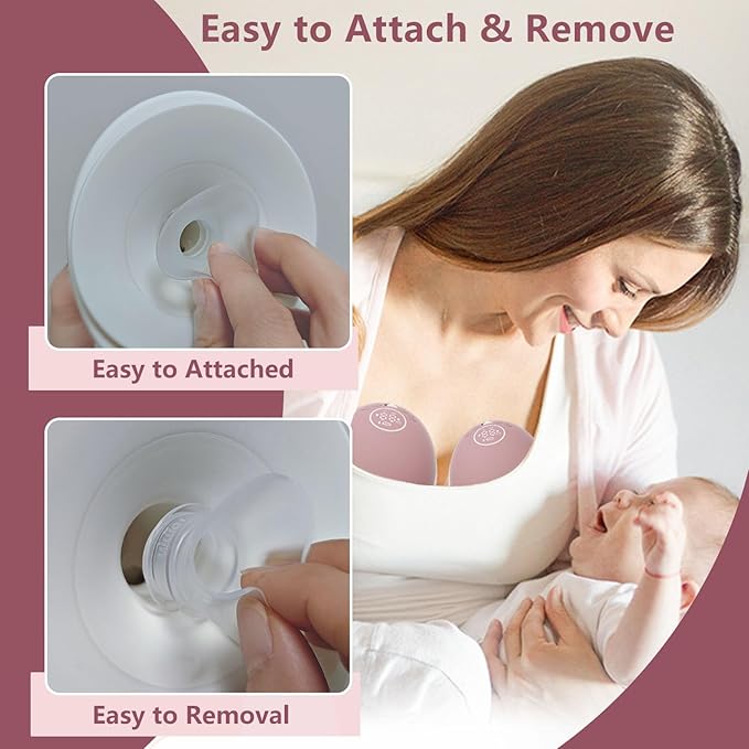 4pcs Flange Inserts 20mm Compatible with Momcozy M9/M6/M5/V1 Pro/V2 Pro/S12 Pro/S9 Pro Wearable Breast Pump, for Momcozy Breast Pump Replacement Parts, Reduce 24mm Nipple Tunnel Down to 20mm