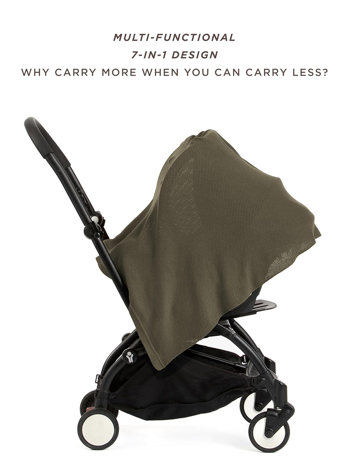 We are Amma | The Cocoon™ - Newborn Essentials Must Haves: Nursing Cover for Breast Feeding Essentials | Nursing Sweater Used as Breastfeeding Cover (Olive, One Size)