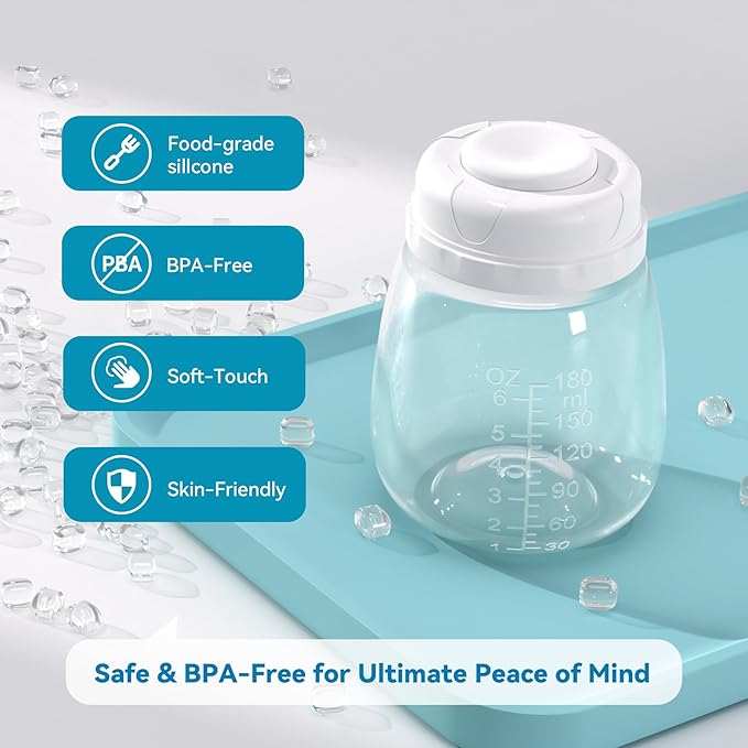 18mm Flange Kit Compatible with Spectra S1/S2/9 Plus/Motif Luna, Includes Flange 18mm, Bottles, Tubing, Valves, and Backflow Protectors