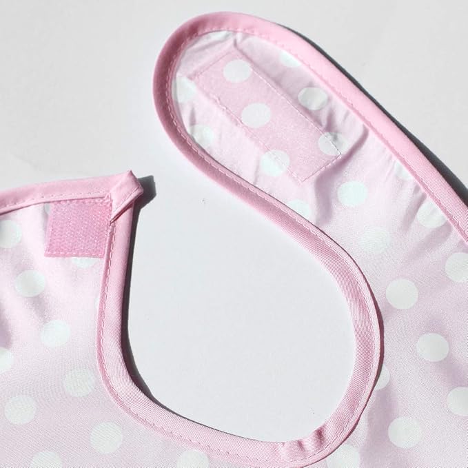 Full Coverage Waterproof Feeding Bib for Toddlers – Extra Long Apron Bib for Mealtime, Self-Feeding, BPA-Free