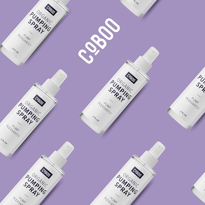 Pumping Spray 2 Fl Oz | Organic Skin Lubricant for Breast Pumping | Pump Flange Spray for Breast Shields | Vegan & Lanolin Free, Made in USA | Helps Sore Nipples & Clogged Milk Ducts