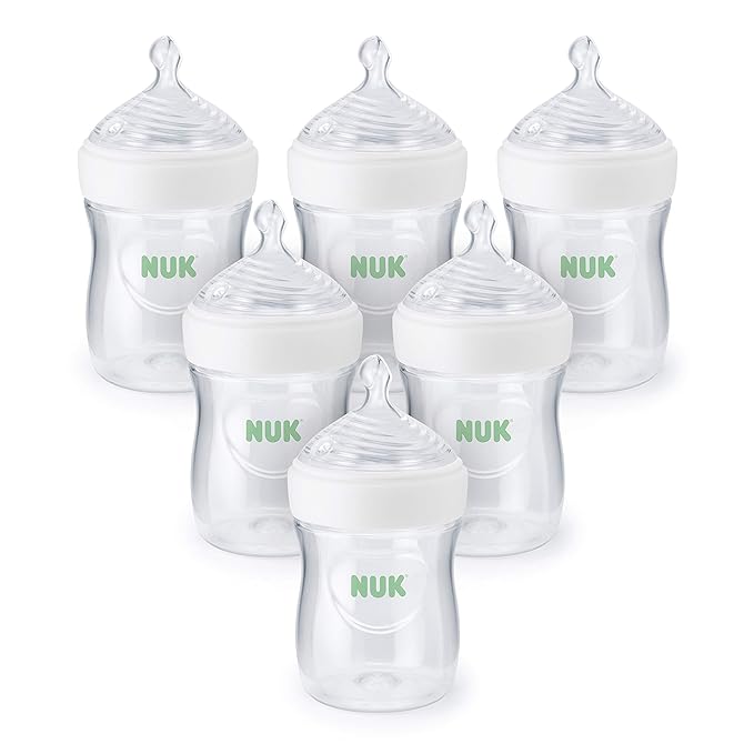 NUK Simply Natural Baby Bottle with SafeTemp
