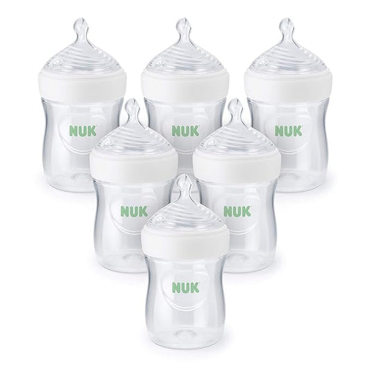 NUK Simply Natural Baby Bottle with SafeTemp