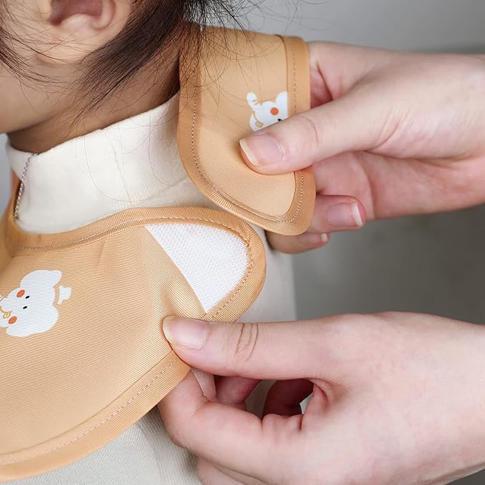 Soarwg Kids Baby Bibs, 5 Pack Waterproof Bibs for Unisex Boys Girls, Essential Must Have for Babies Eating, Feeding