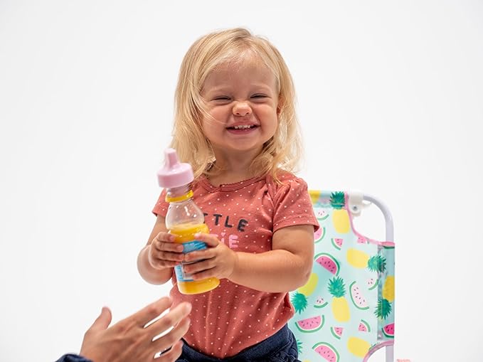 Refresh-a-Baby Reusable Bottle Top Spout Adapter – Reusable, Easily Convert Any Bottle into a Spill-Proof Sippy – Perfect for Travel & Everyday Use, BPA-Free, Dishwasher Safe - Pack of 2 (Baby Pink)