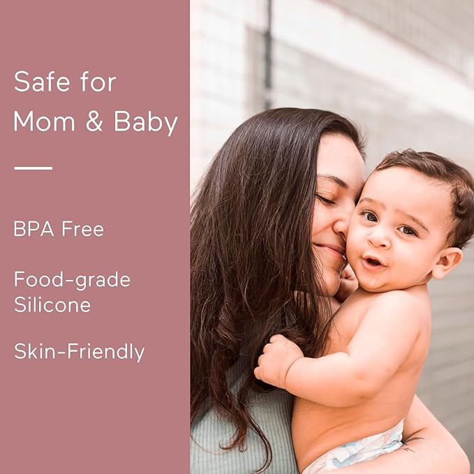 6 Pack Replacement Parts for Momcozy M6 Breast Pump, Also Replace to Mom Cozy M5/ V1 Pro/ V2 Pro Duckbill Valve,Breastfeeding Essential Accessories