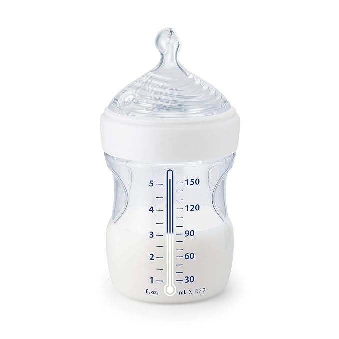 NUK Simply Natural Baby Bottle with SafeTemp