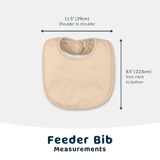 Tiny Twinkle 8 Pack Baby Bibs for Drooling and Teething – Waterproof & Absorbent Bibs for Baby Girl & Boy, Machine Washable Infant Bib Set for Newborns and Toddlers (Boy Set 8-Pack)