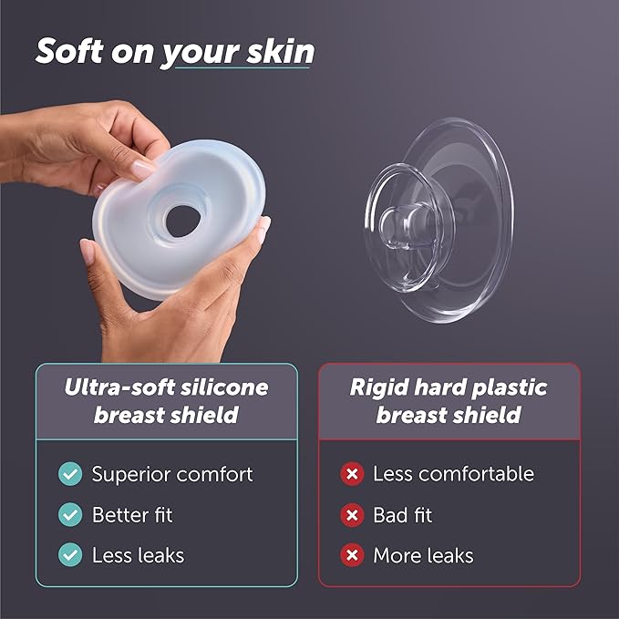 Elvie Stride 2 Hospital-Grade, App-Controlled Double Breast Pump - Hands-Free, Wearable, Ultra-Quiet & Electric with 10-Settings & Rechargeable