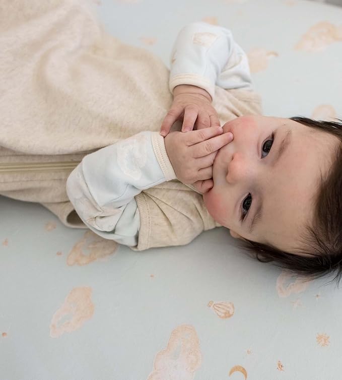 Burt's Bees Baby Unisex Newborn Essentials 100% Organic Cotton Beekeeper Wearable Blanket