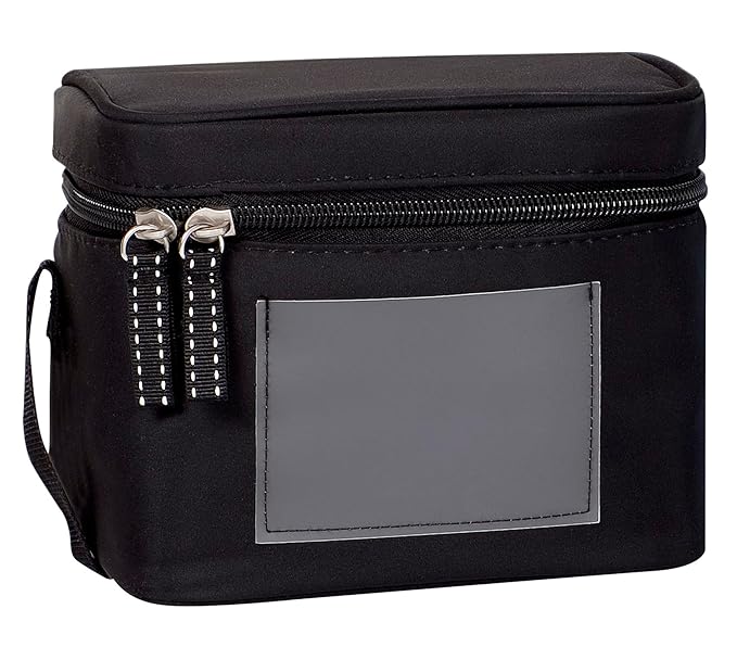 Medela Breast Milk Storage Cooler Bag with Contoured Ice Pack, 4 Bottles and Lids, Convenient Breastmilk Transport