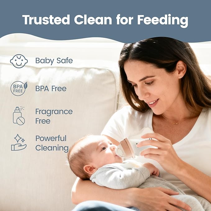 NCVI 150 PCS Detergent Washing Tablets Compatible with Momcozy, Baby Brezza, GROWNSY Bottle Washers, Effective Cleaning & Easy to Use, and Suitable for All Baby Bottle Washers