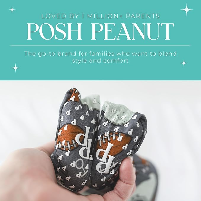 Posh Peanut Convertible Baby Sleepers - Girls Footless Baby Pajamas with 2 Way Zipper for Easy Diaper Changes