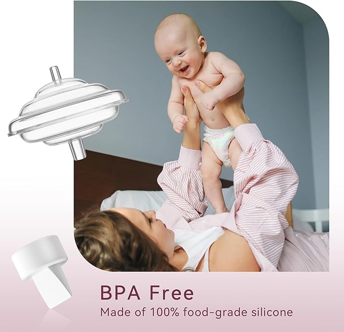 Breast Pump Parts for Spectra, Replace Duckbill Valves Tubes Backflow Protector Membrane for Spectra S1 S2 9 Plus Synergy Gold Breast Pump Replacement Accessories,10PCS