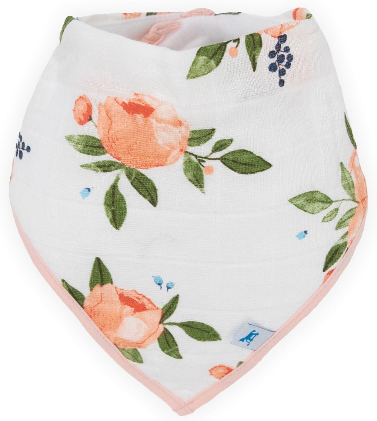 Little Unicorn Cotton Muslin with Fleece Bandana Bib