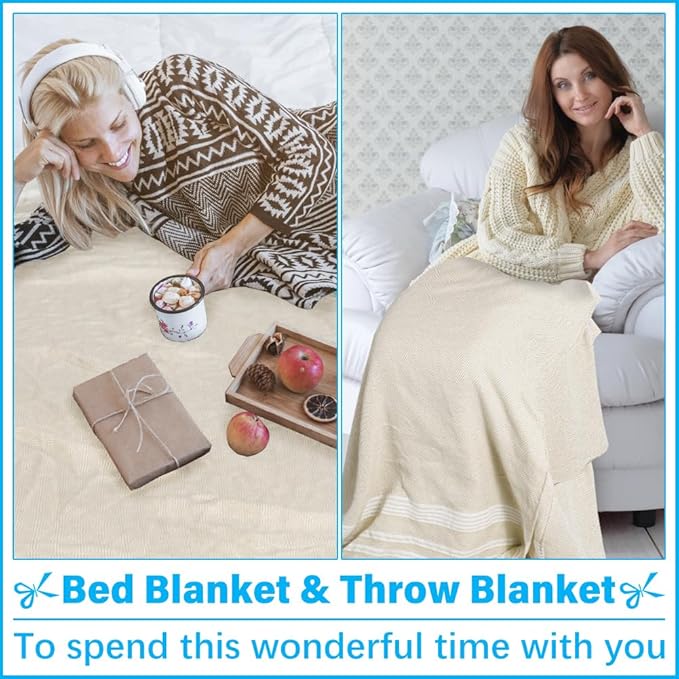 Oversized Turkish Beach Towel Blanket XXL Cotton Sandproof Towels Boho Woven Extra Large Big Sand Free Giant Throw Thick Blankets Huge Quilt XL Picnic Camping Necessities Cloud For Adult Gifts Beige